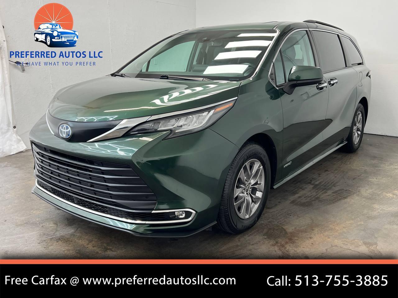 Toyota Sienna XLE AWD 2021