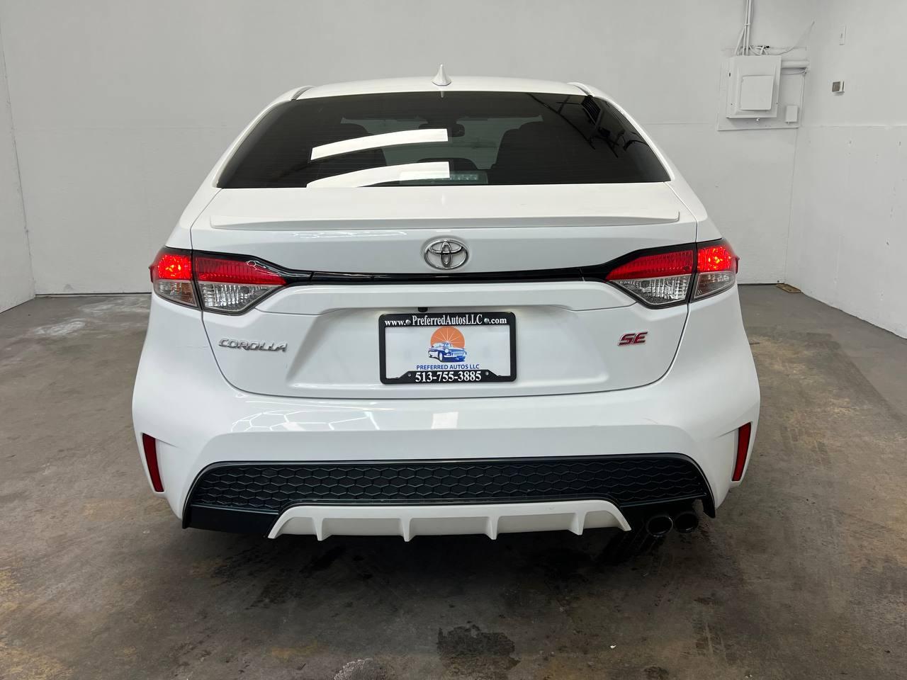 Toyota Corolla SE Manual 2020