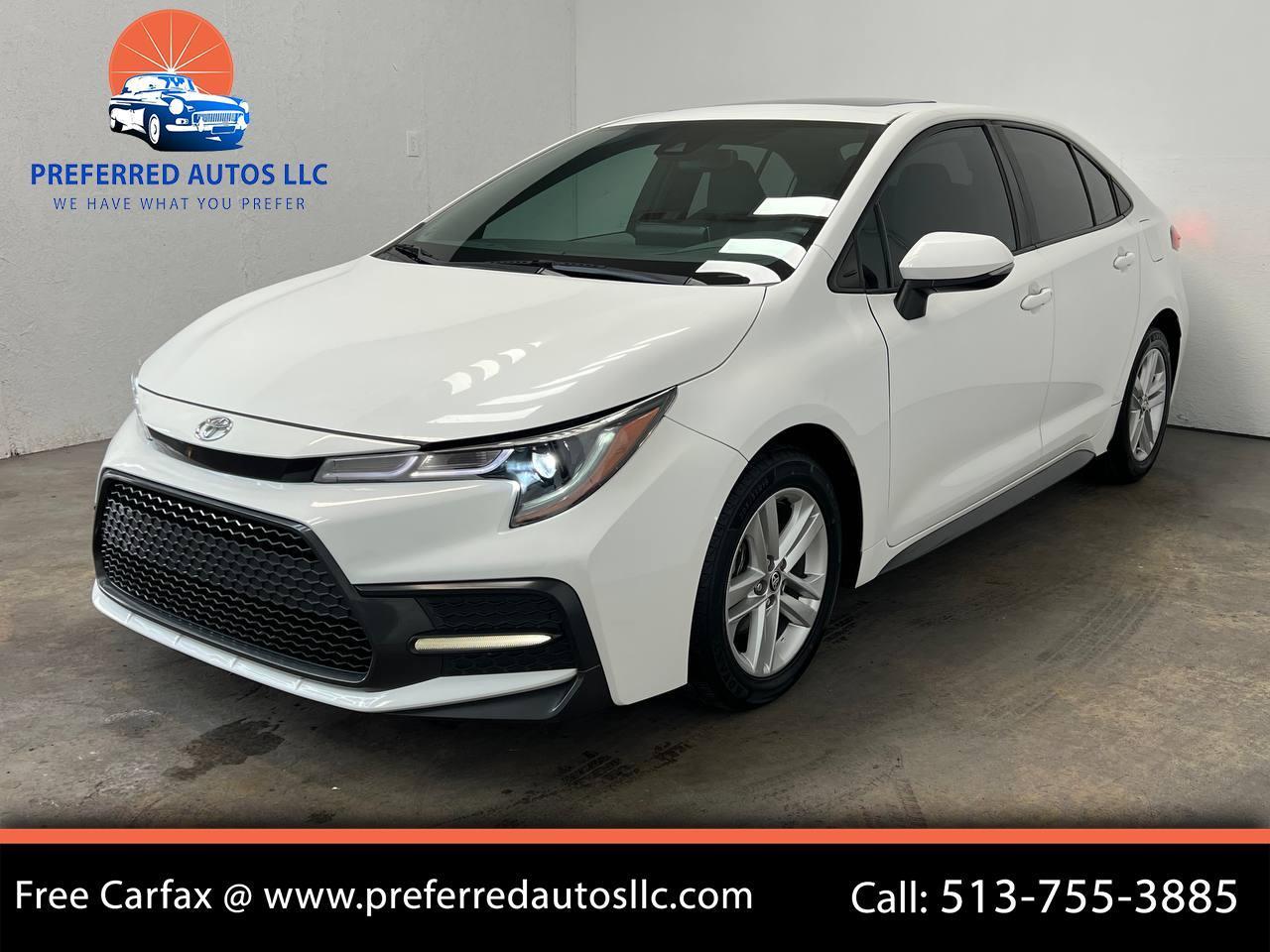 Toyota Corolla SE Manual 2020