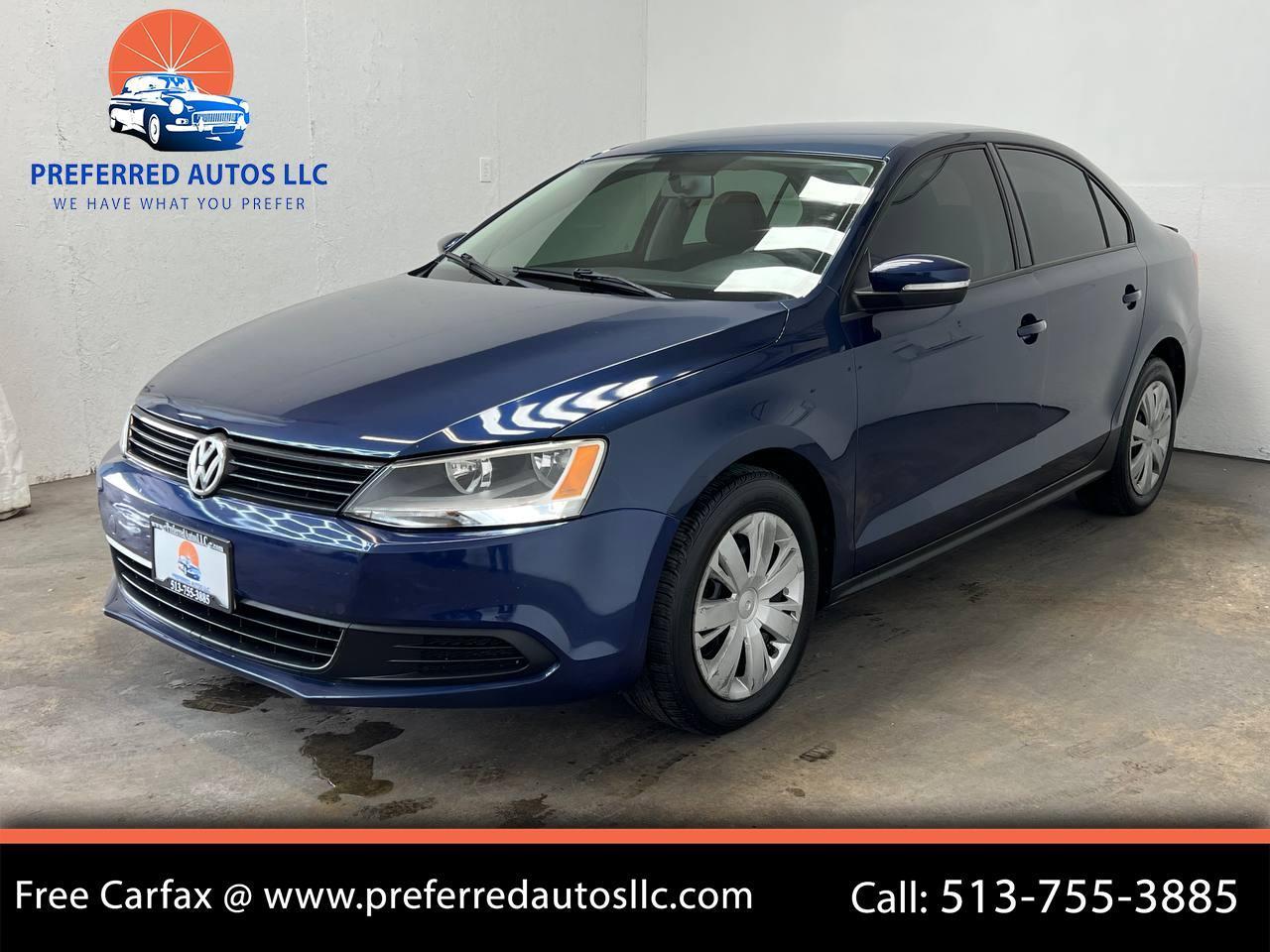 Volkswagen Jetta Sedan 4dr Man SE 2012