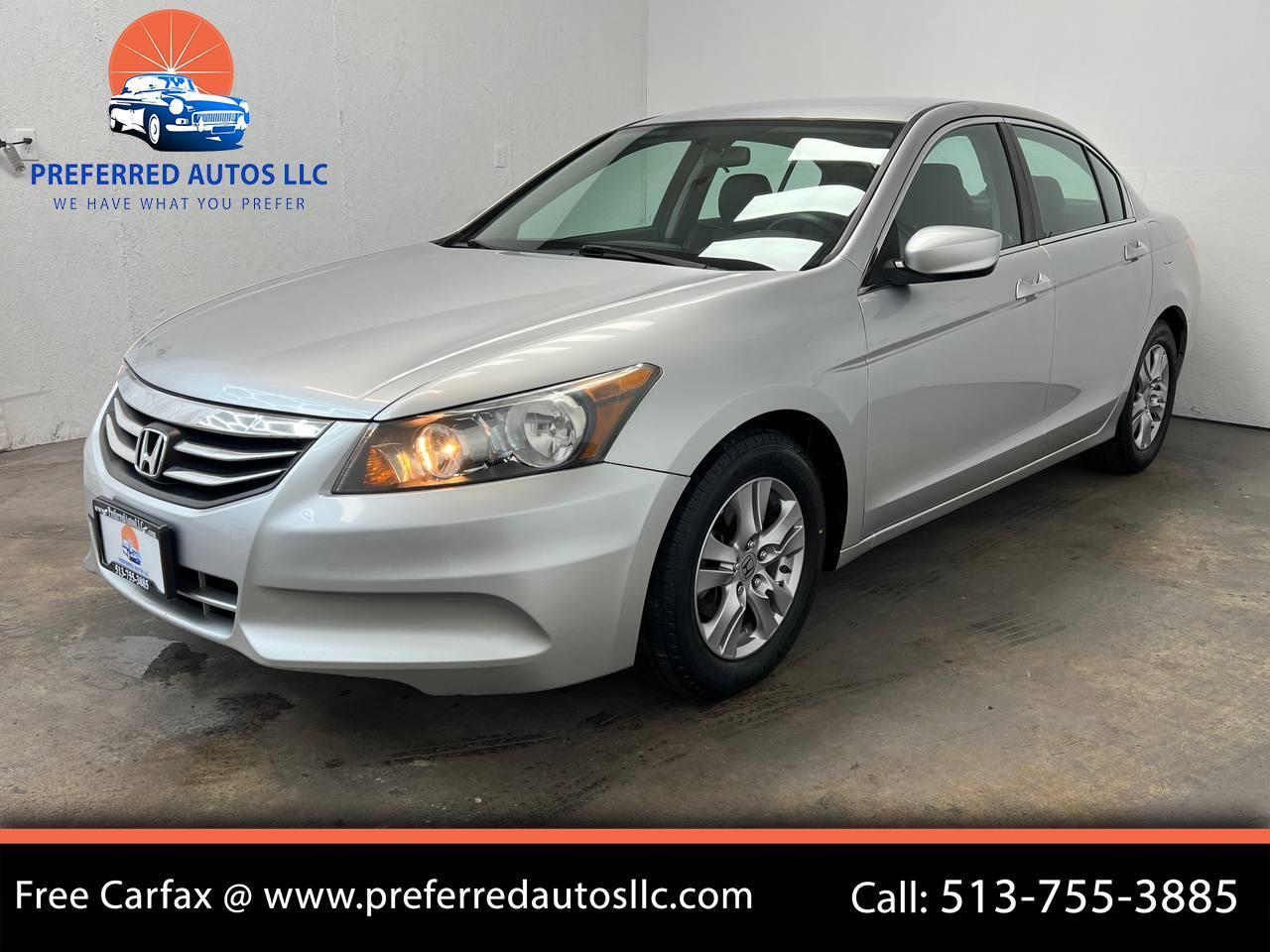 2012 Honda Accord Sdn 4dr I4 Auto SE