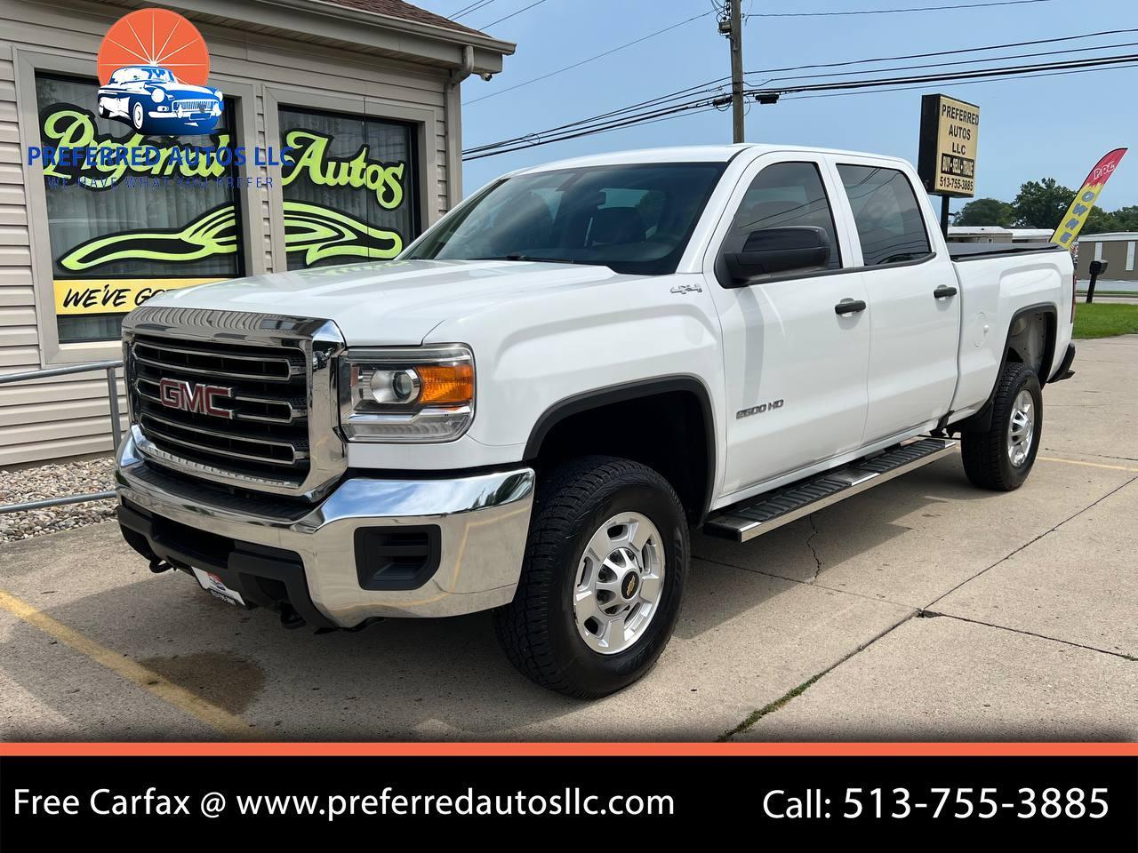 2016 GMC Sierra 2500HD 4WD Crew Cab 153.7"