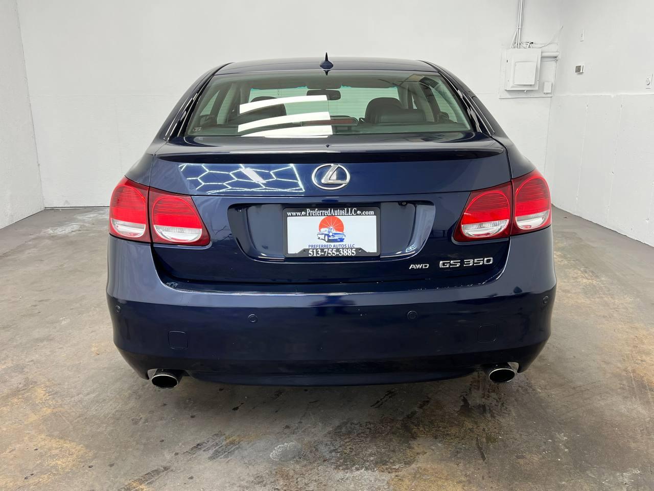 Lexus GS 350 4D Sedan AWD 2011