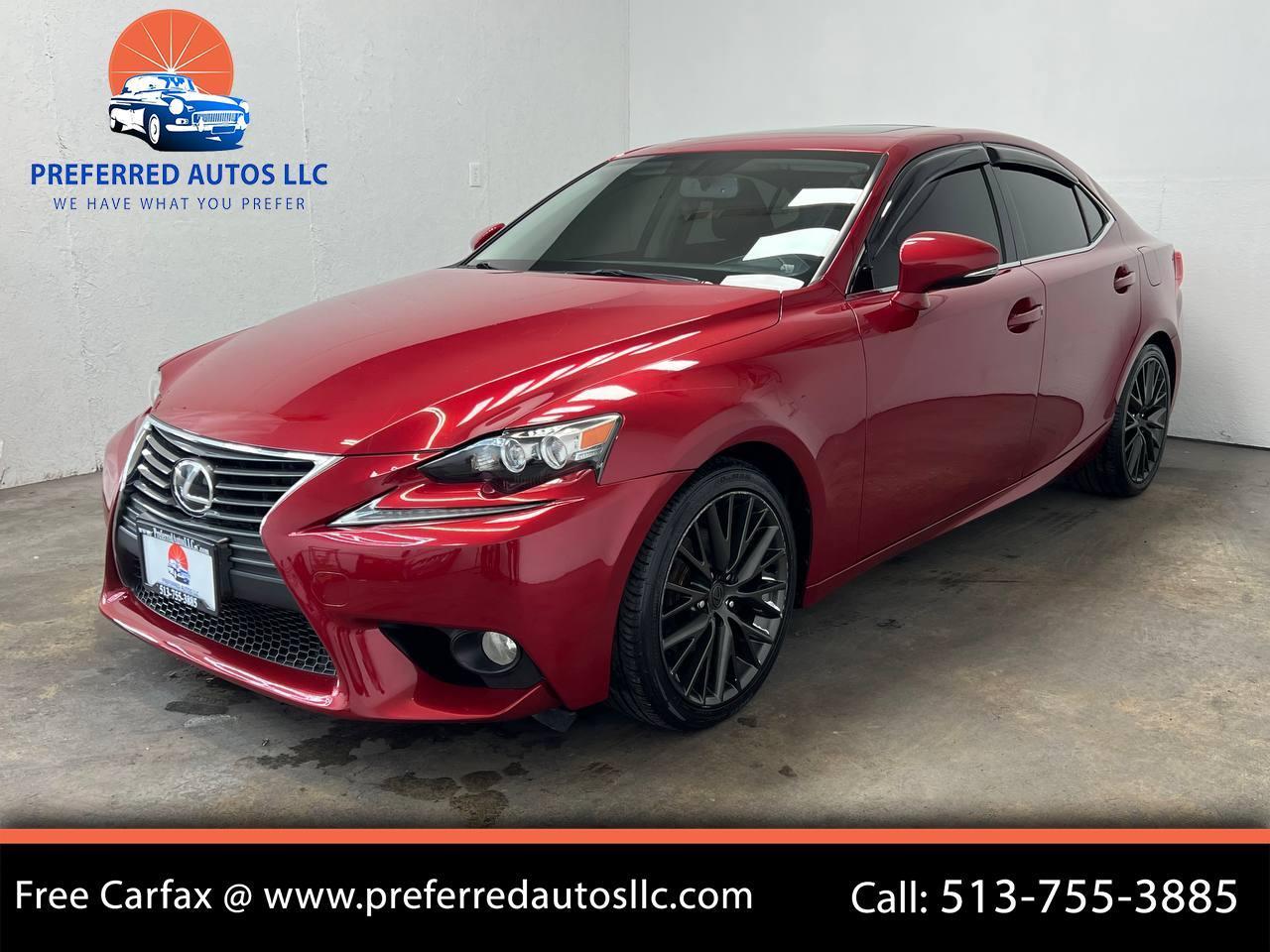 Lexus IS 250 4D Sedan AWD 2014
