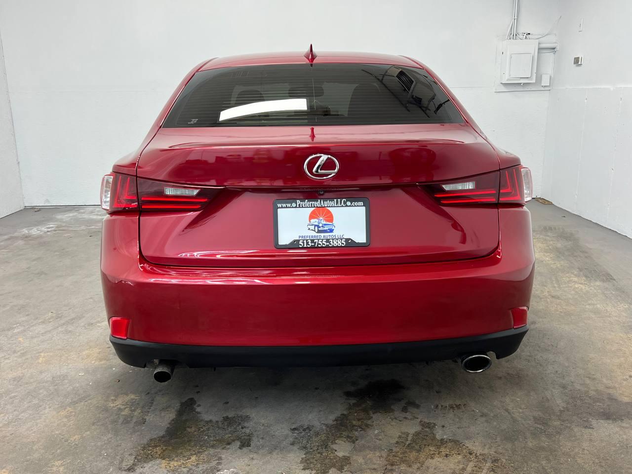 Lexus IS 250 4D Sedan AWD 2014