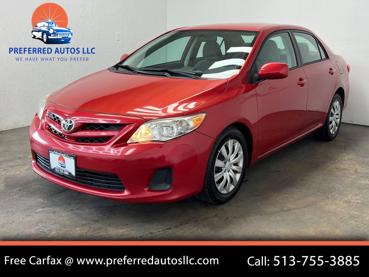 Toyota Corolla LE 2012