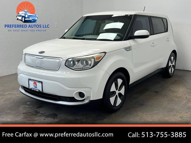 White 2016 Kia Soul EV Wagon Front-Wheel Drive Continuously Variable Transmission