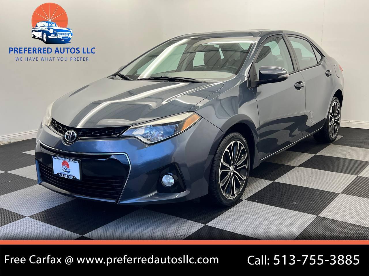 Toyota Corolla S Premium 4D Sedan 2016