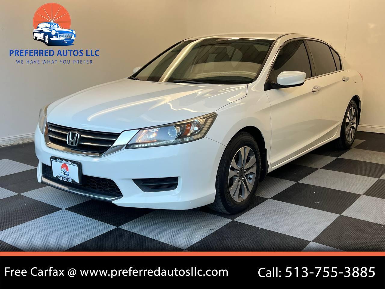 2013 Honda Accord Sdn LX AT