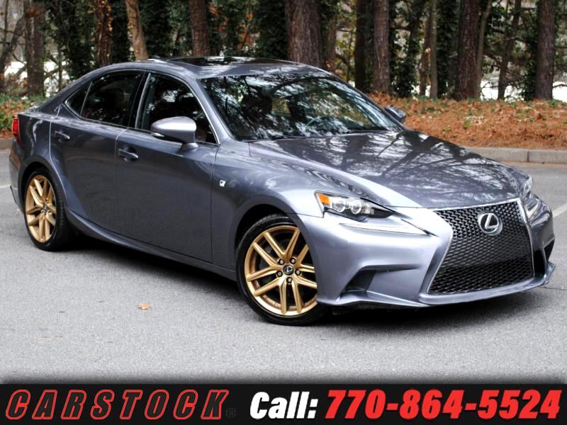 2016 Lexus IS 300 F Sport AWD Premium w/ Navigation BSM