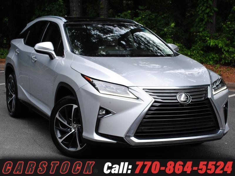 2016 Lexus RX 350 ULTRA LUX w/ Nav Mark Lev HUD Pano Roof 360 Cam