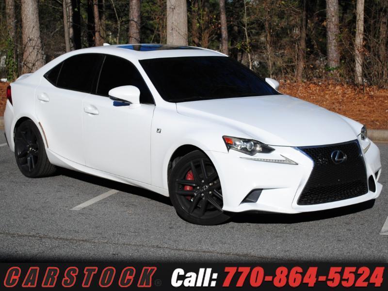 2015 Lexus IS 350 F Sport Premium w/ Navigation BSM