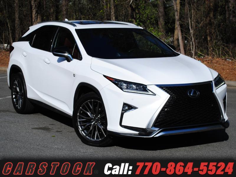 2018 Lexus RX 350 F Sport AWD w/ Nav Pano Roof 360 Cam