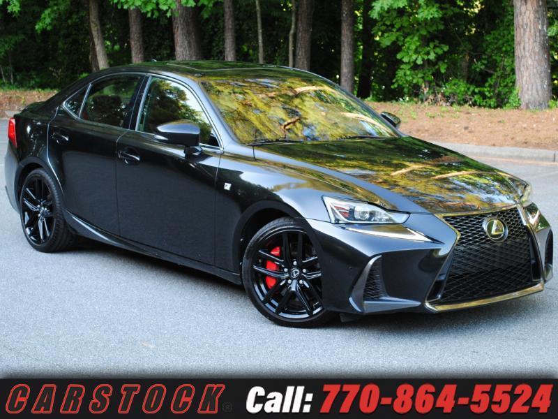 2018 Lexus IS 350 F Sport AWD w/ Navigation