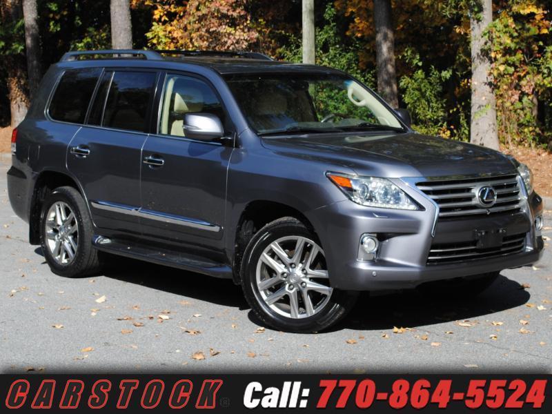 2014 Lexus LX 570 Luxury w/ Navigation Mark Levinson Rear DVD