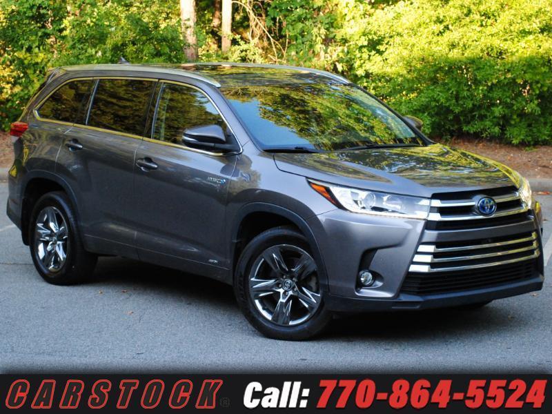 Toyota Highlander Hybrid Limited Platinum AWD 2017