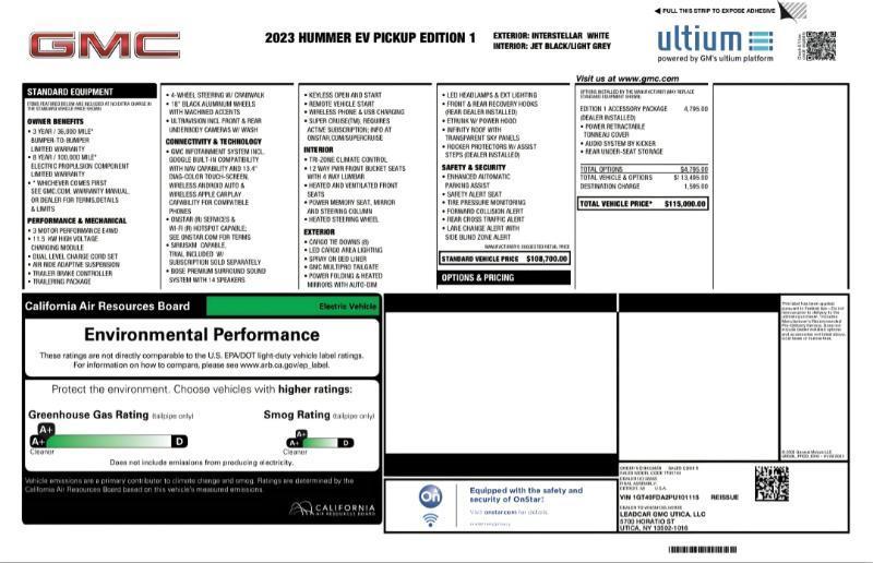 GMC HUMMER EV Edition 1 2023