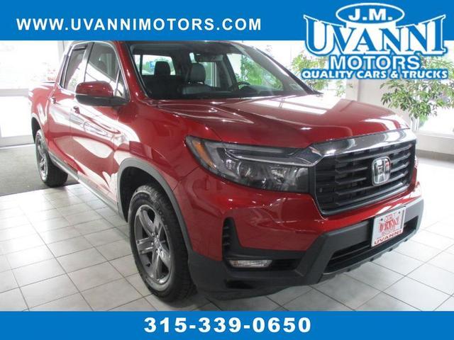 Red (Burgundy) 2023 Honda Ridgeline RTL AWD Pickup Truck All-Wheel Drive 6-Speed Automatic