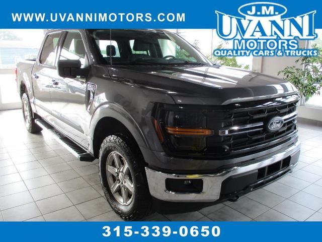 Gray 2025 Ford F-150 Pickup Truck Four-Wheel Drive Automatic