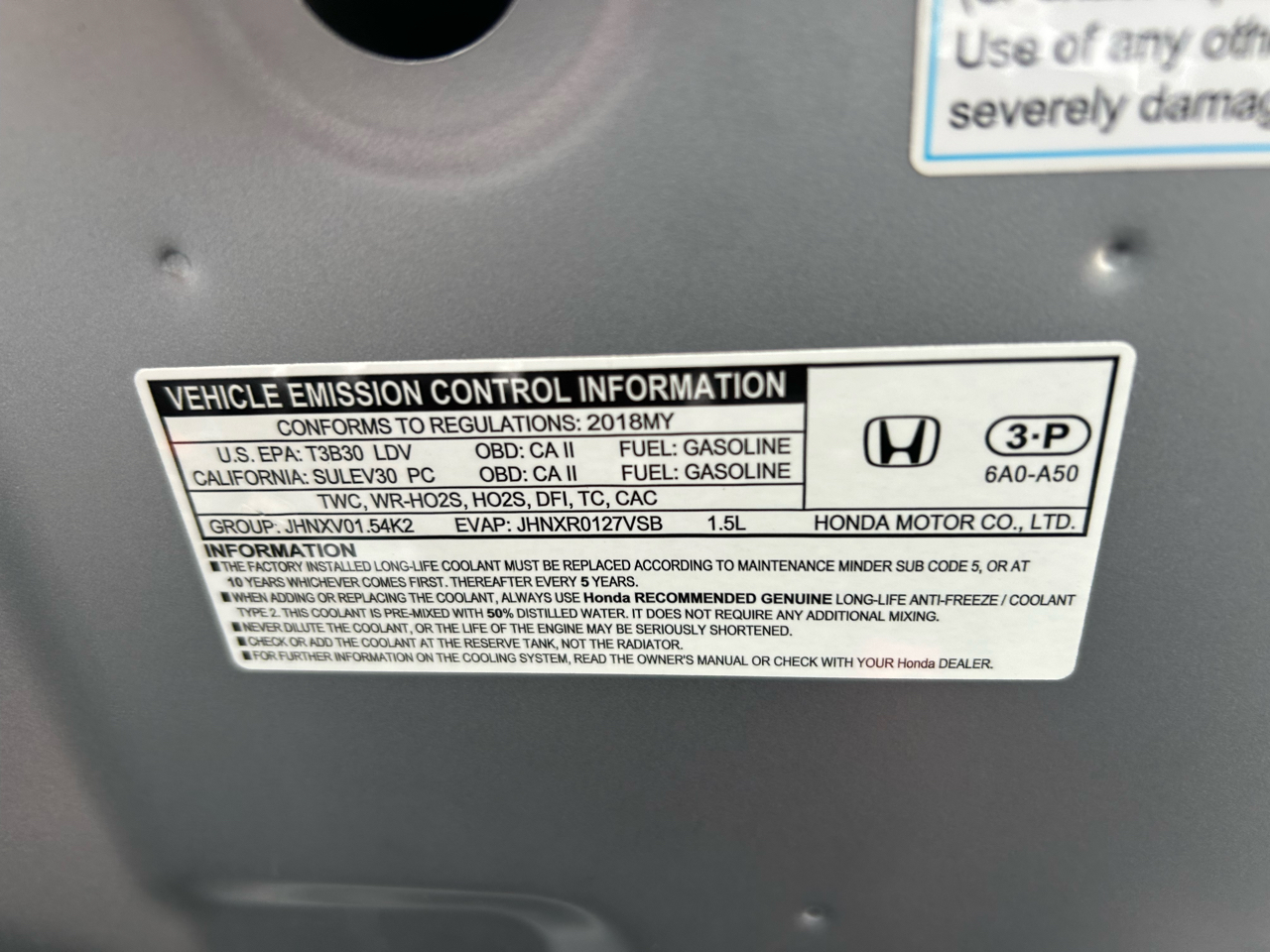 Honda Accord Sedan  2018