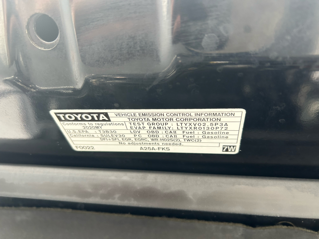 Toyota Camry SE 2020