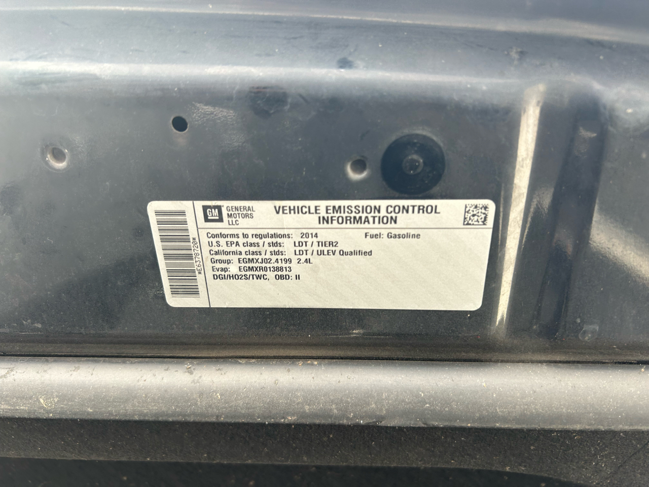 GMC Terrain FWD 4dr SLE w/SLE-2 2014