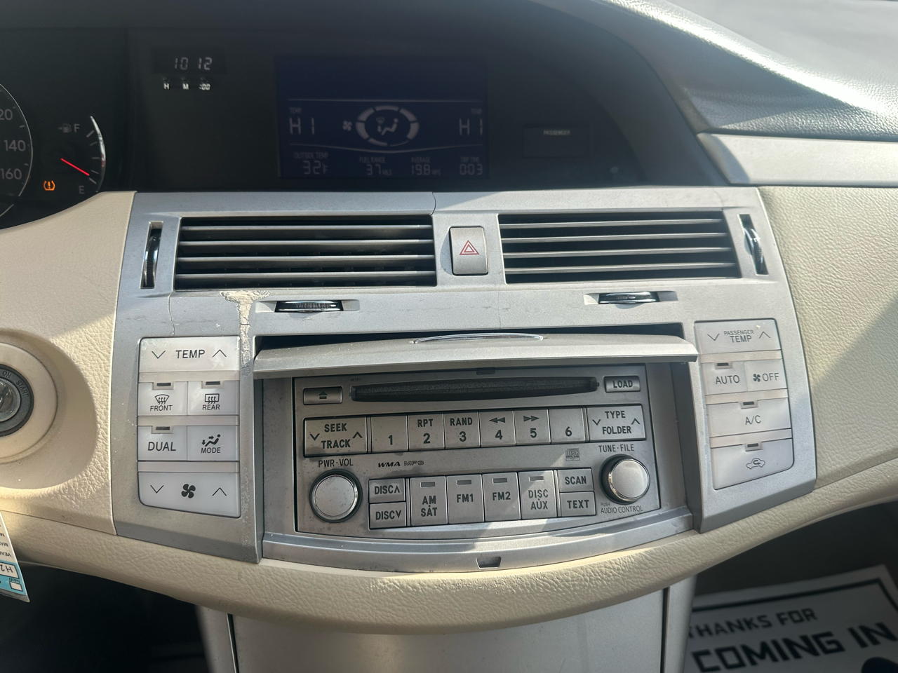 Toyota Avalon 4dr Sdn Touring (Natl) 2008