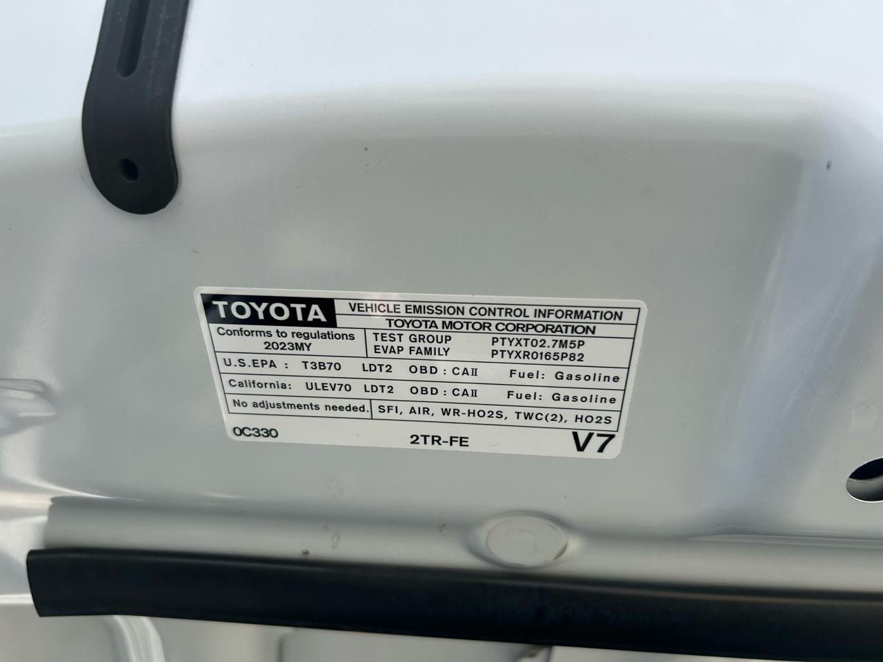 Toyota Tacoma 2WD  2023