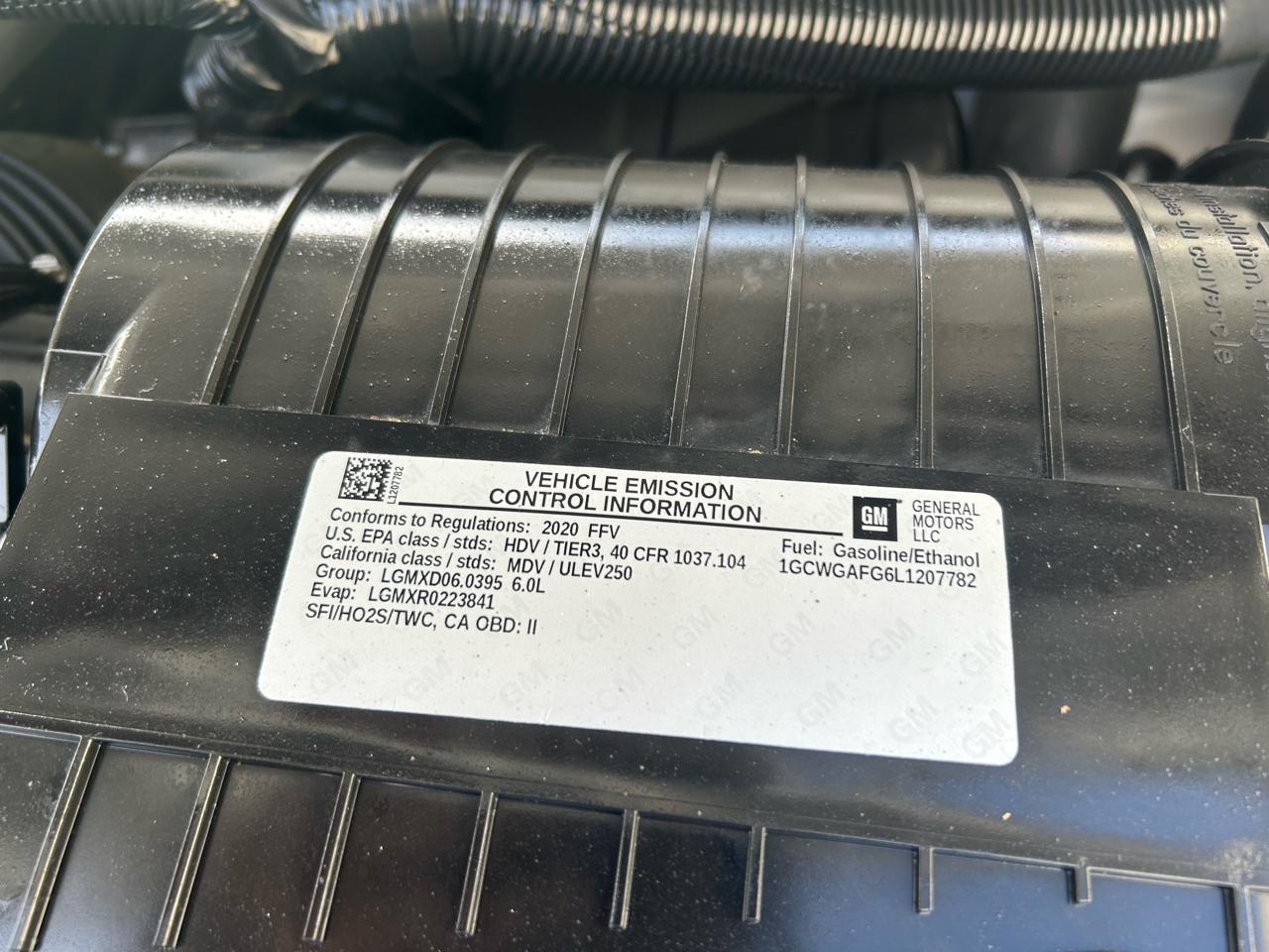 Chevrolet Express Cargo Van  2020