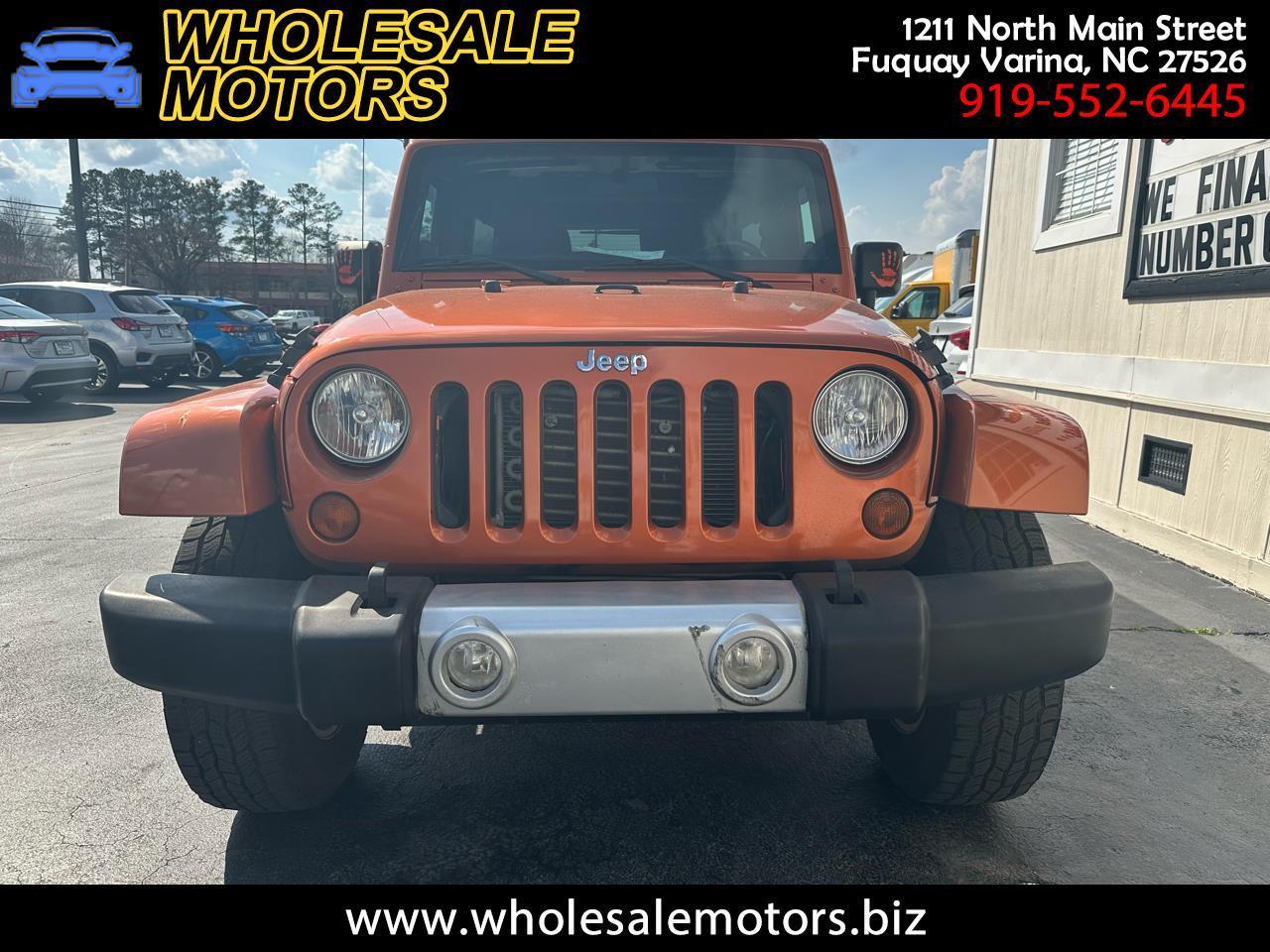 Jeep Wrangler Unlimited 4WD 4dr Sahara 2011