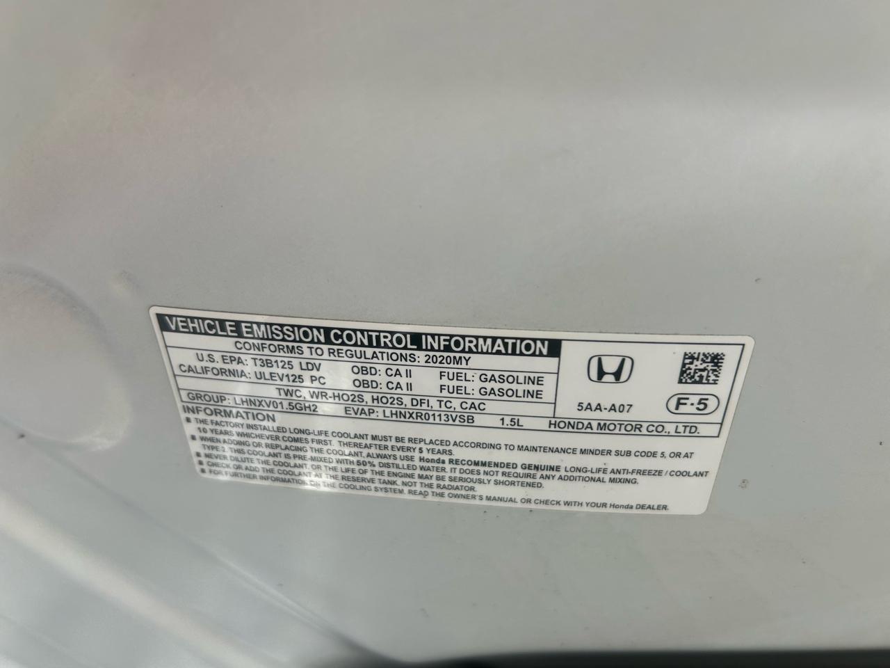 Honda Civic Hatchback  2020