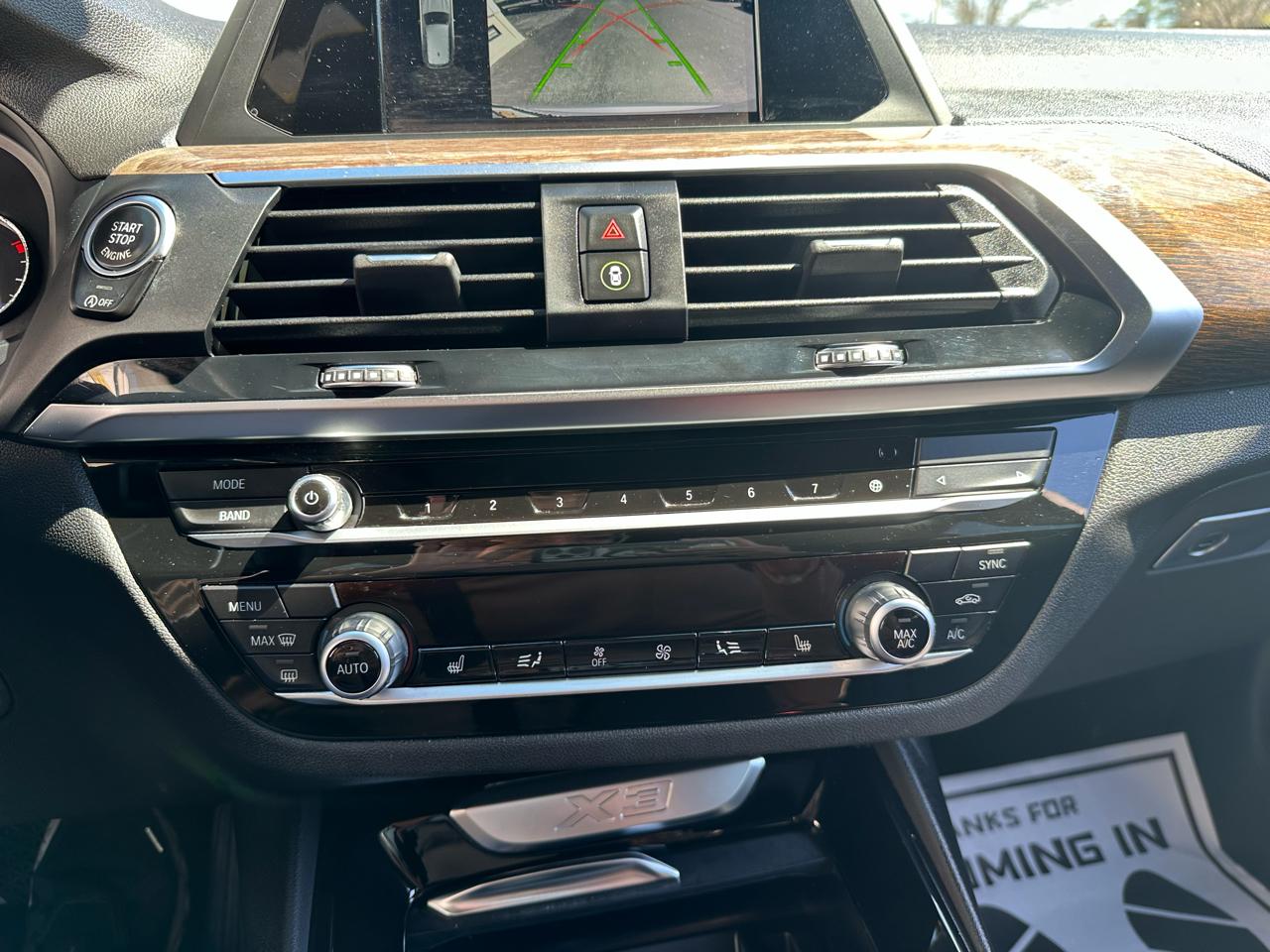BMW X3 sDrive30i Sports Activity Vehicle 2019