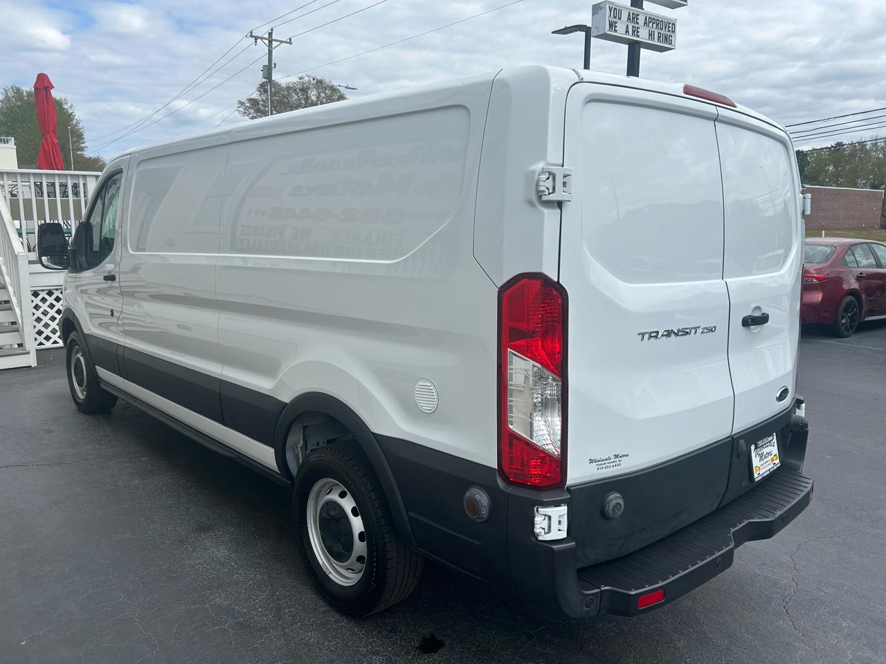 Ford Transit Van T-250 148" Low Rf 9000 GVWR Sliding RH Dr 2019