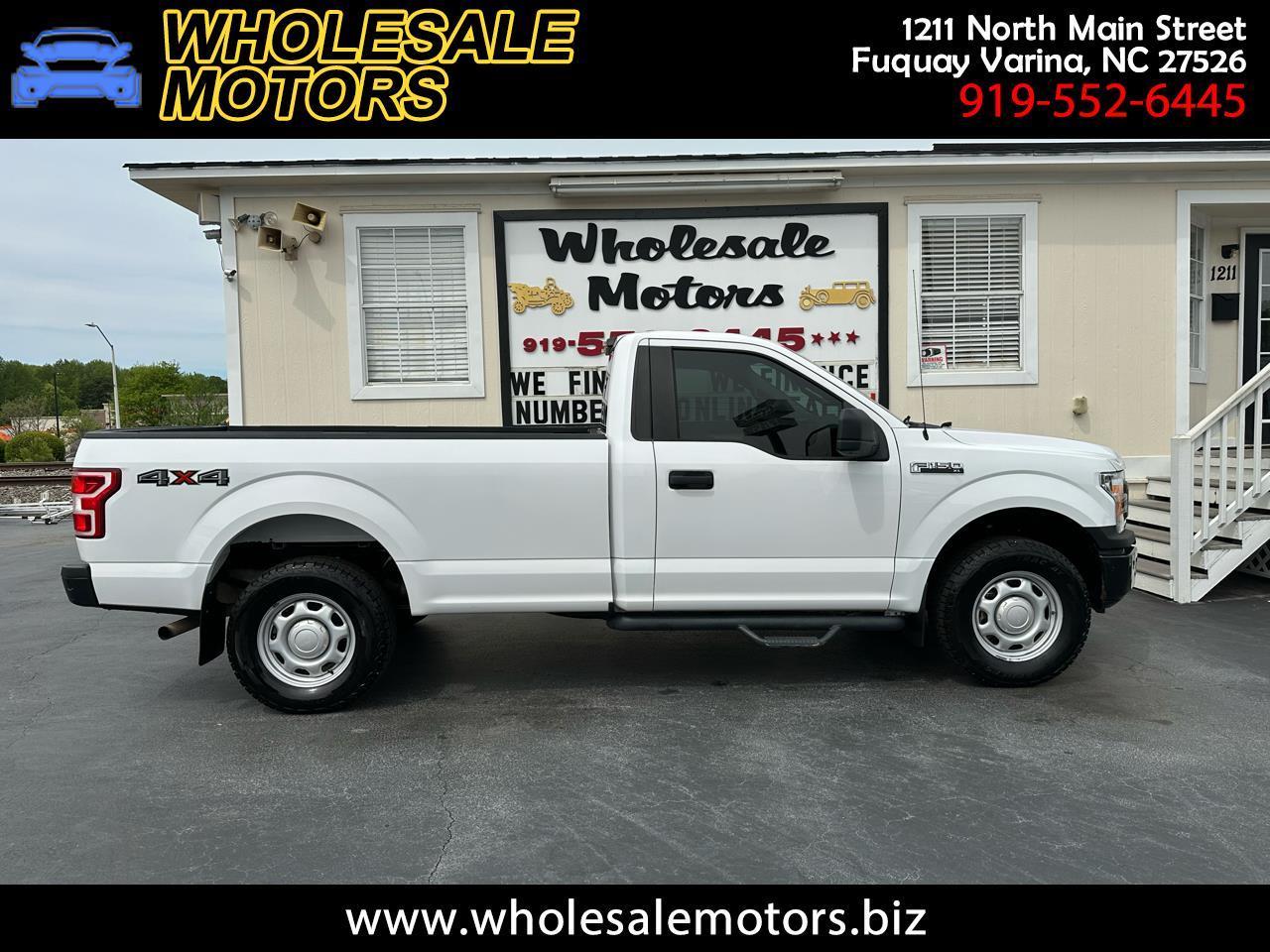 Ford F-150 XLT 4WD Reg Cab 8' Box 2019