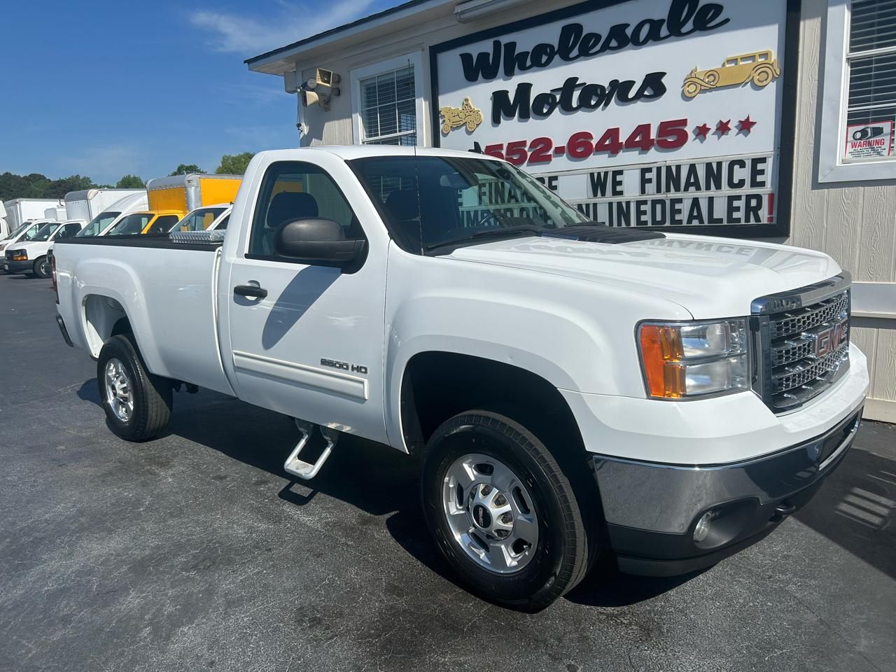 GMC Sierra 2500HD 2WD Reg Cab 133.7" SLE 2013