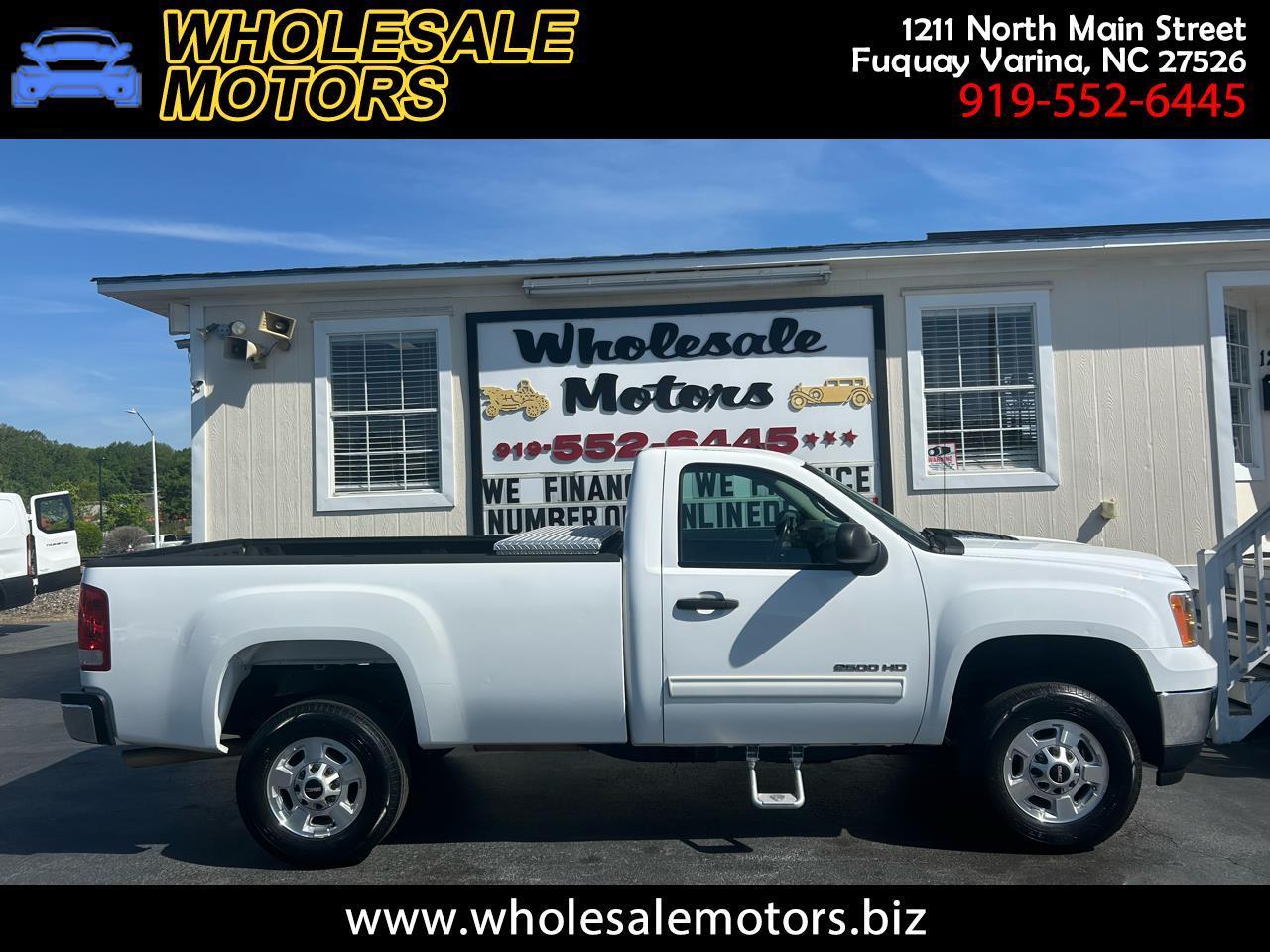 GMC Sierra 2500HD 2WD Reg Cab 133.7" SLE 2013