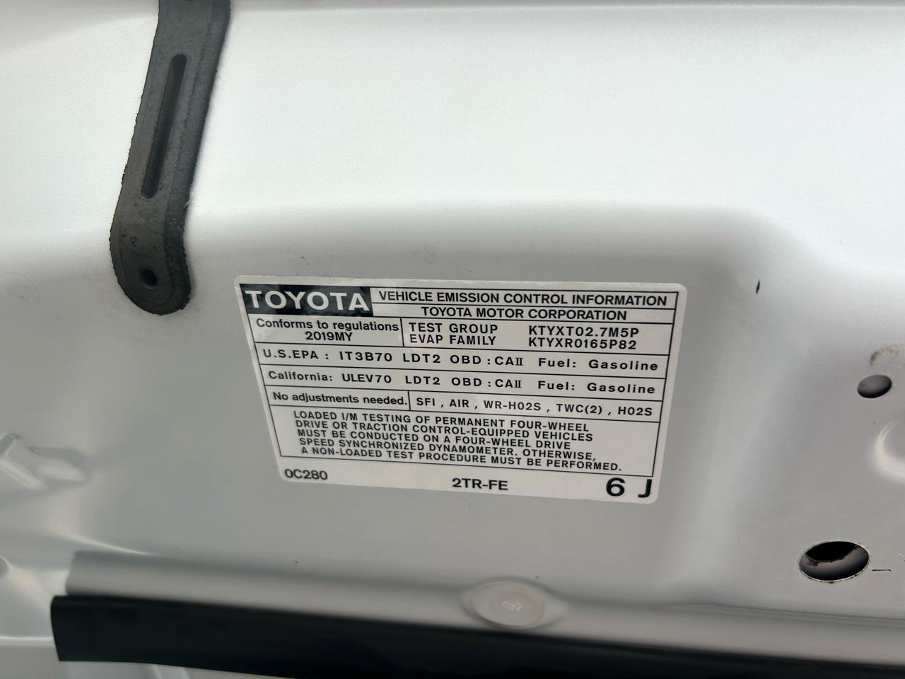 Toyota Tacoma 2WD  2019