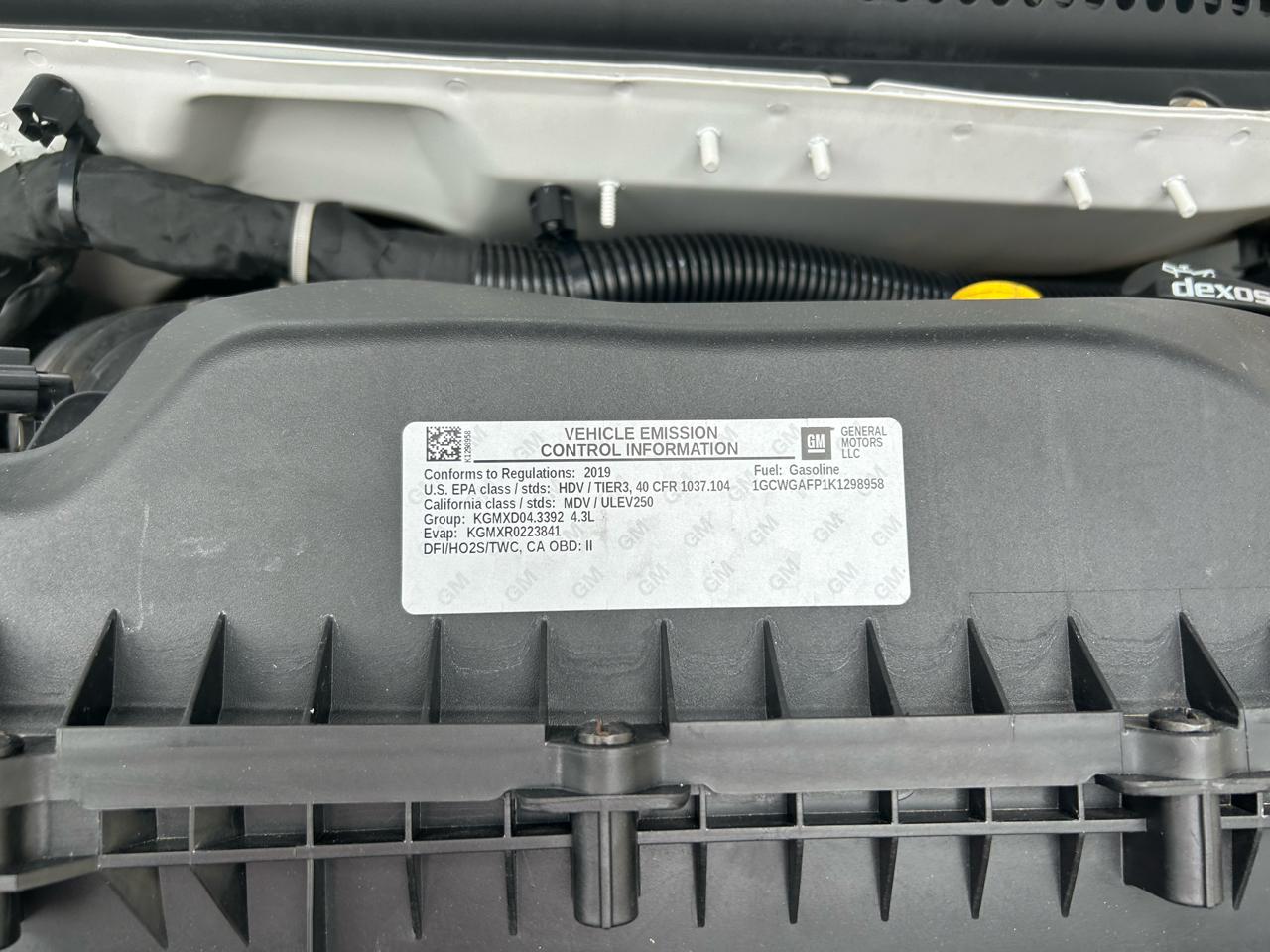 Chevrolet Express Cargo Van RWD 2500 135" 2019