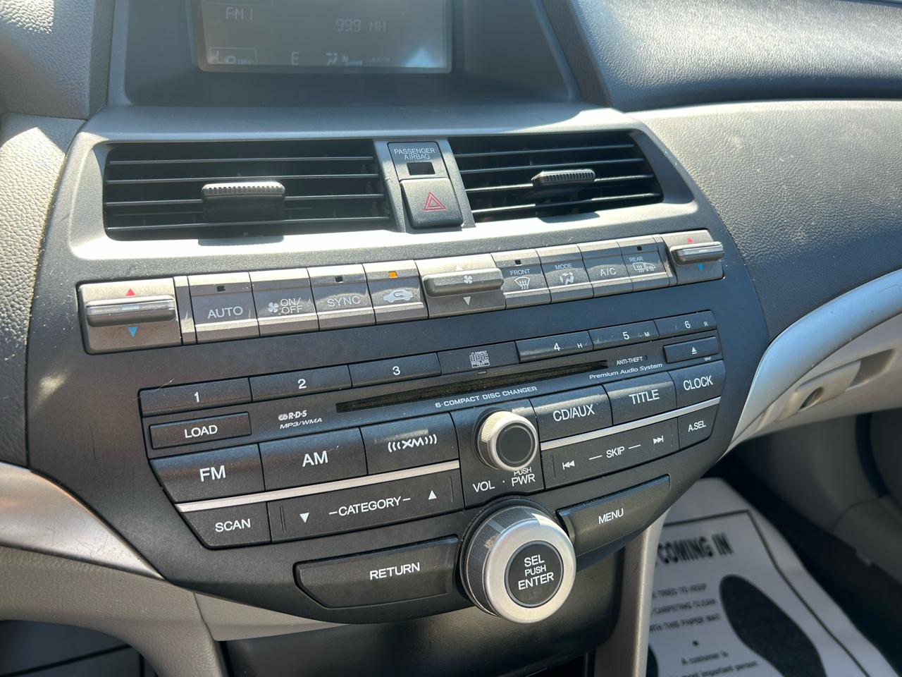 Honda Accord Sdn 4dr V6 Auto EX-L 2010