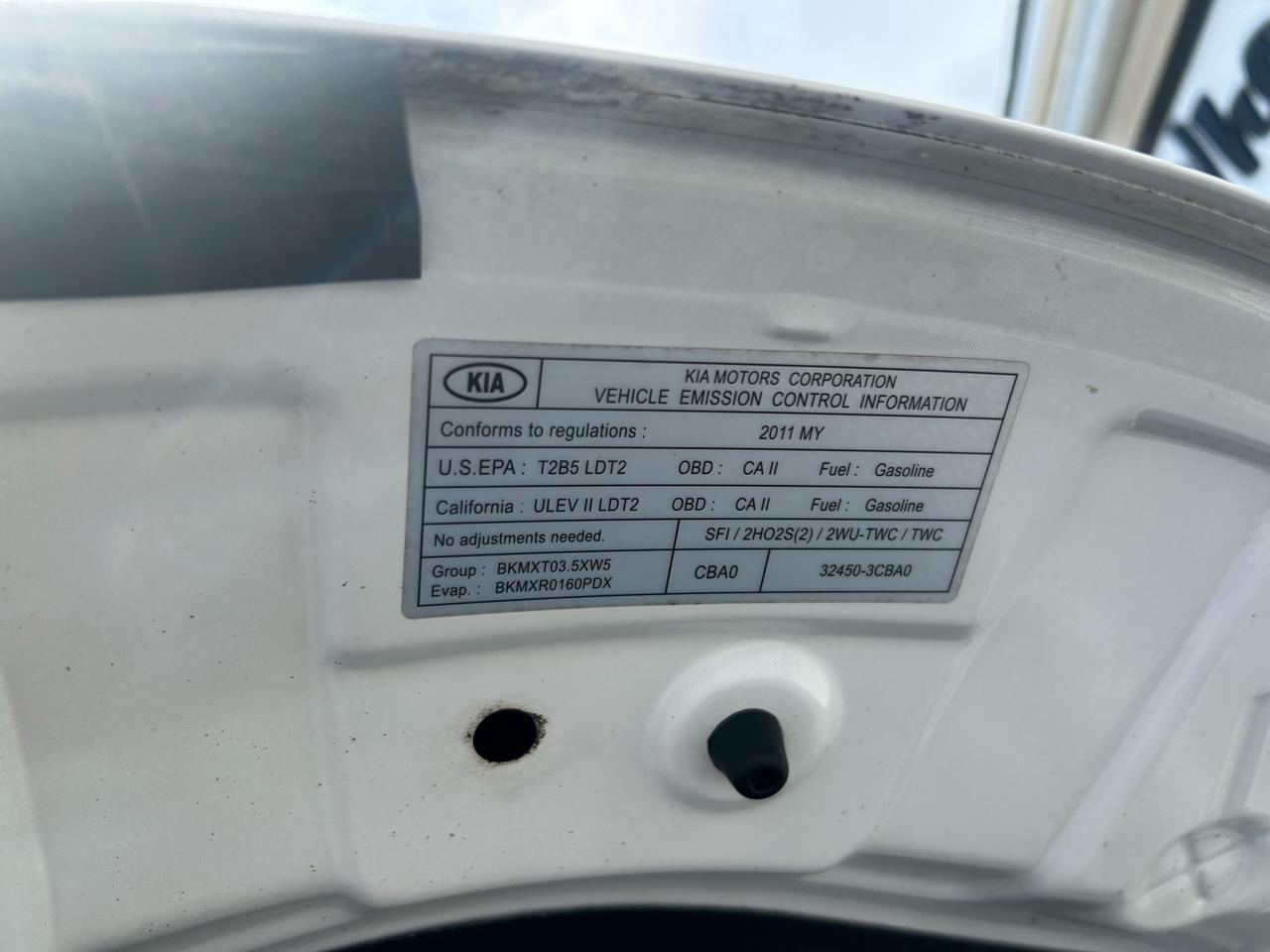 Kia Sorento EX 2011