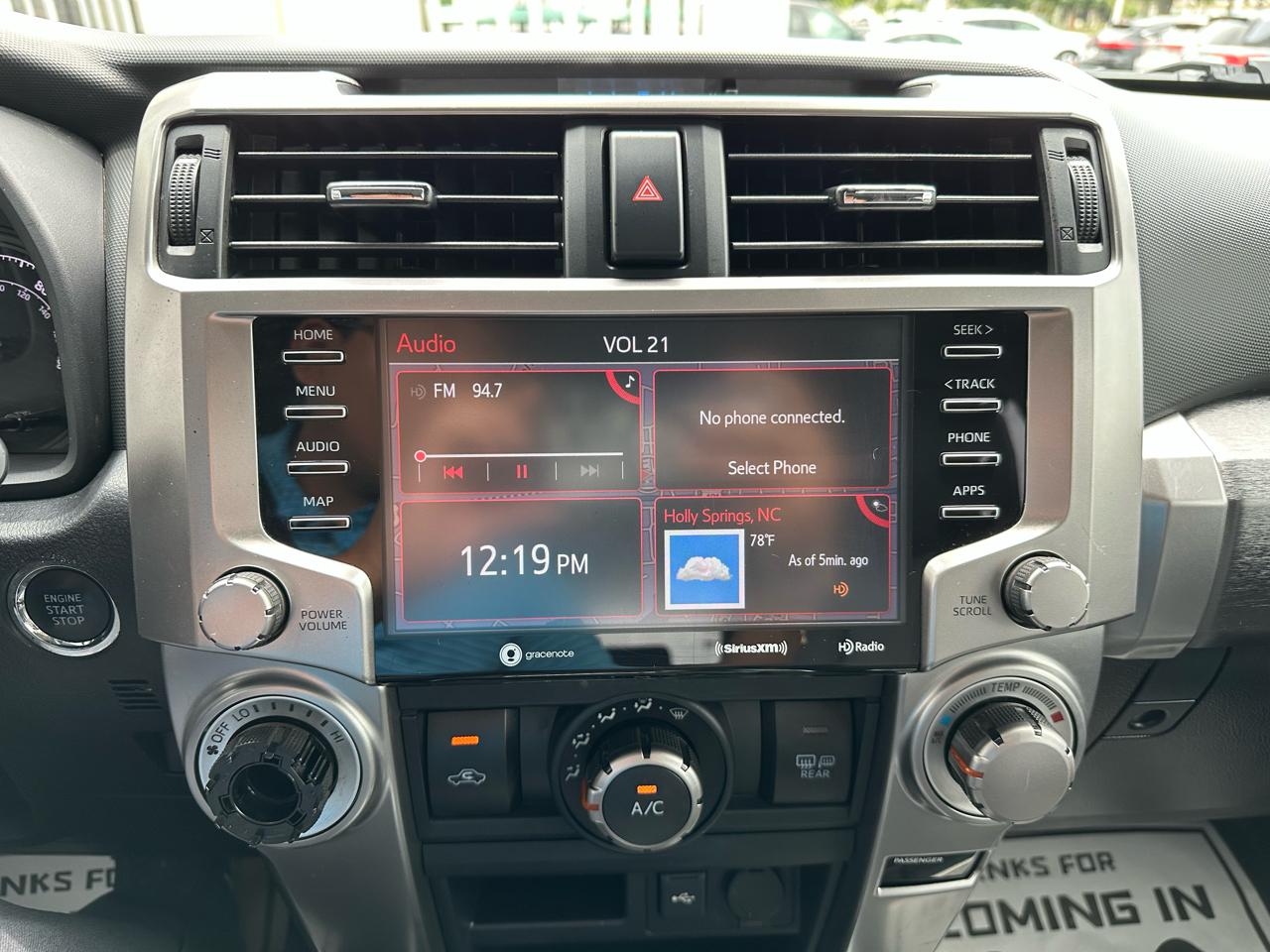 Toyota 4Runner SR5 Premium 4WD (Natl) 2021