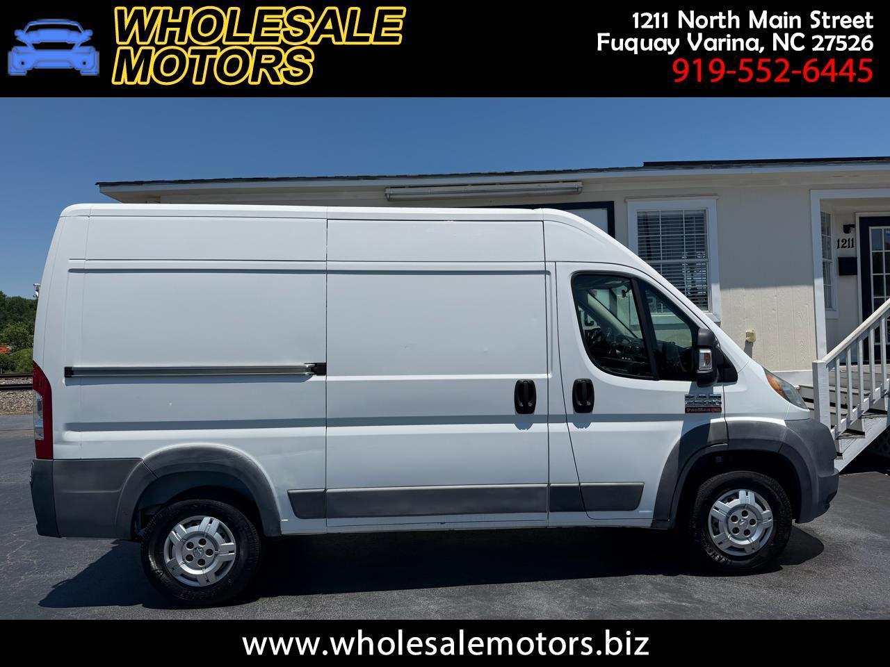 RAM ProMaster Cargo Van 2500 High Roof 136" WB 2017