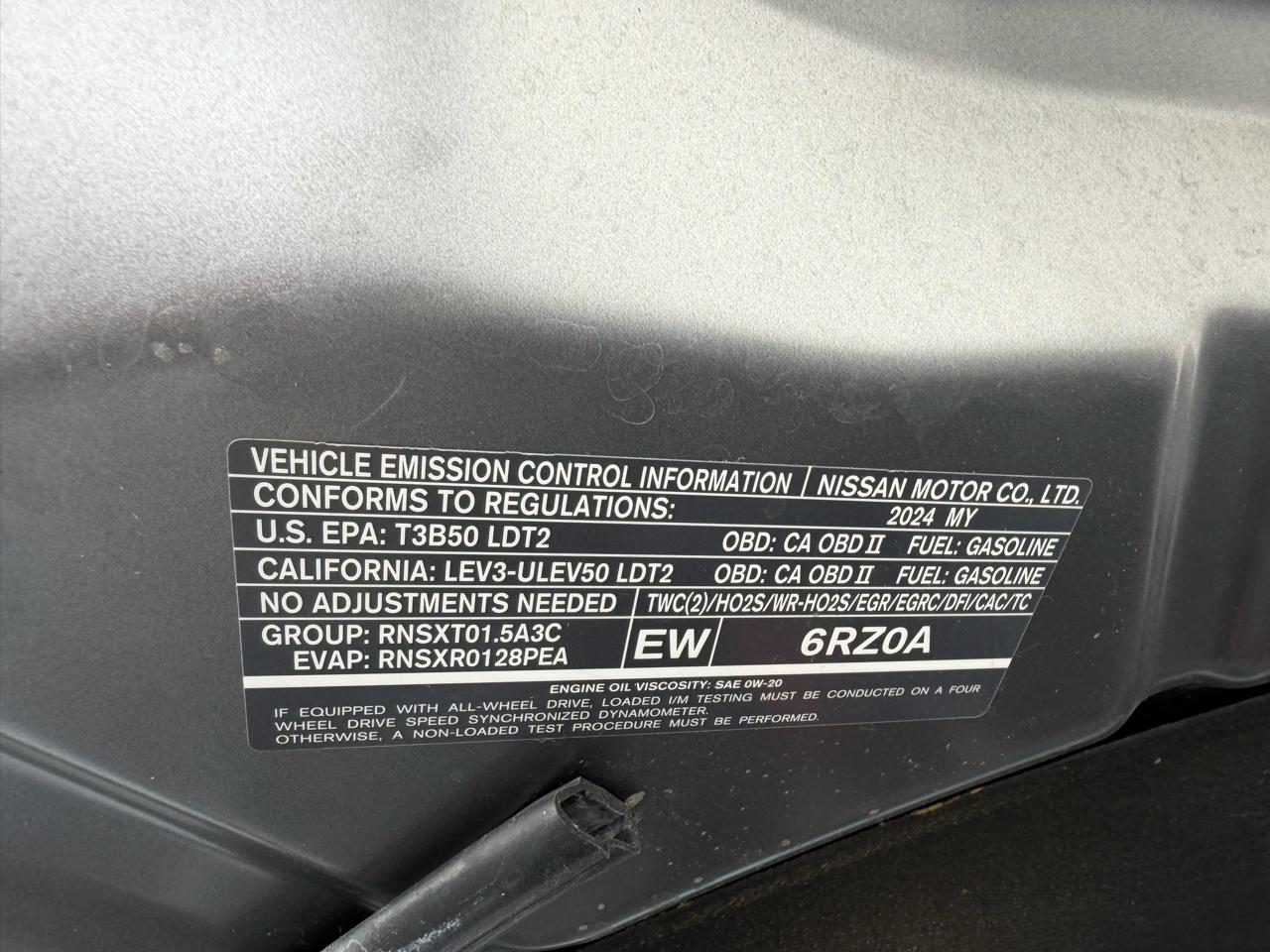 Nissan Rogue AWD SV 2024
