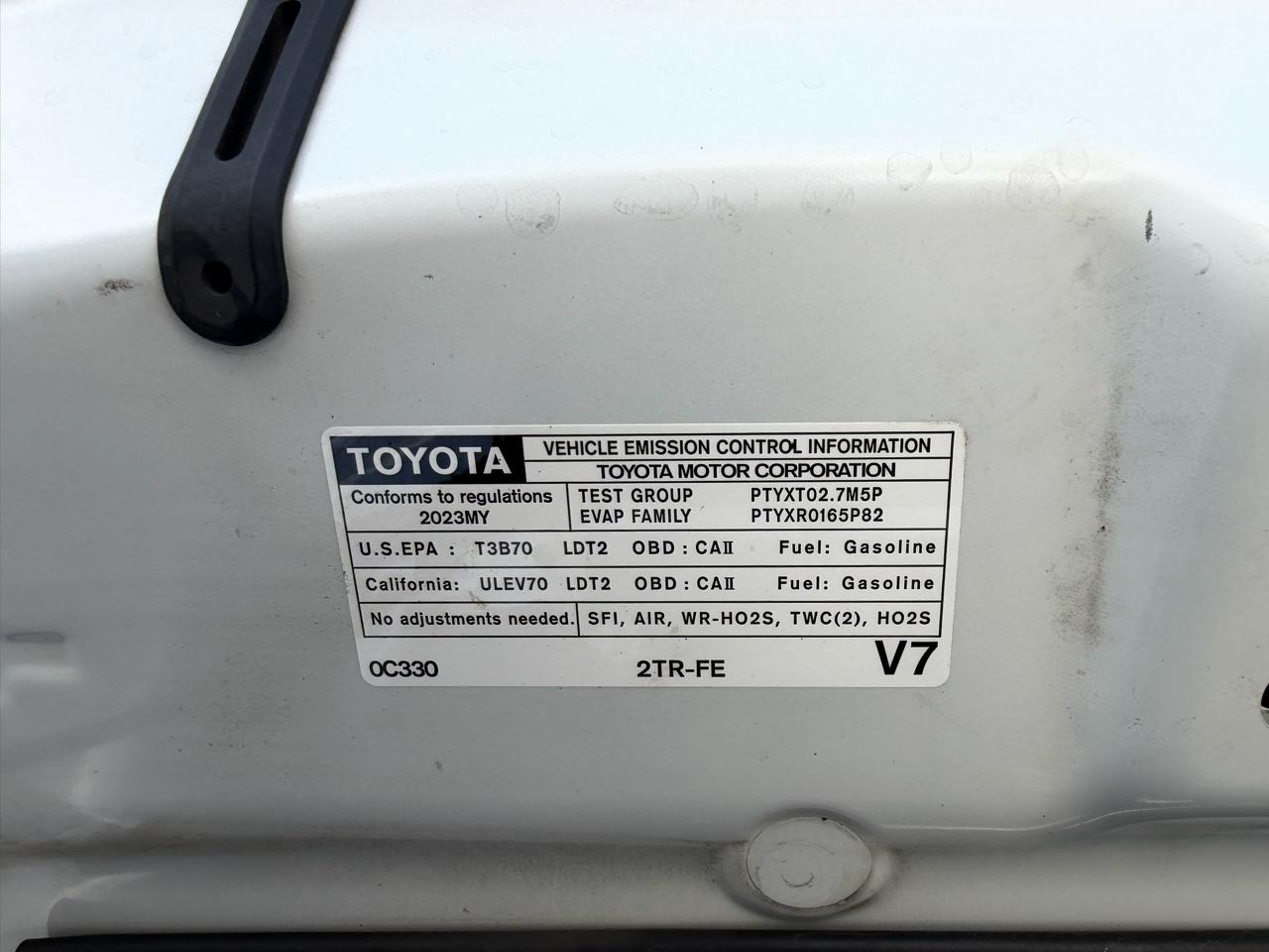Toyota Tacoma 2WD  2023