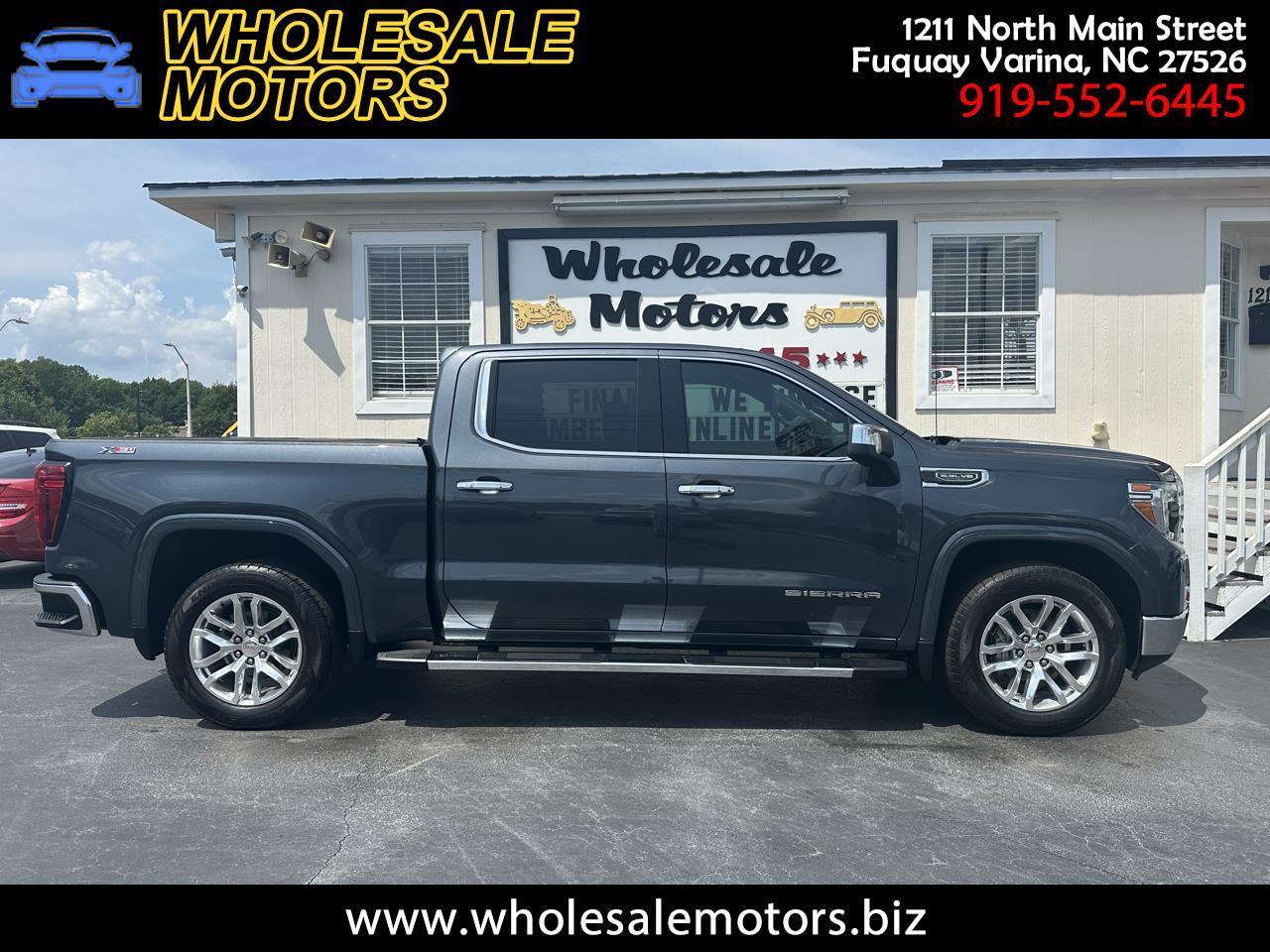 GMC Sierra 1500 4WD Crew Cab 147" SLT 2021