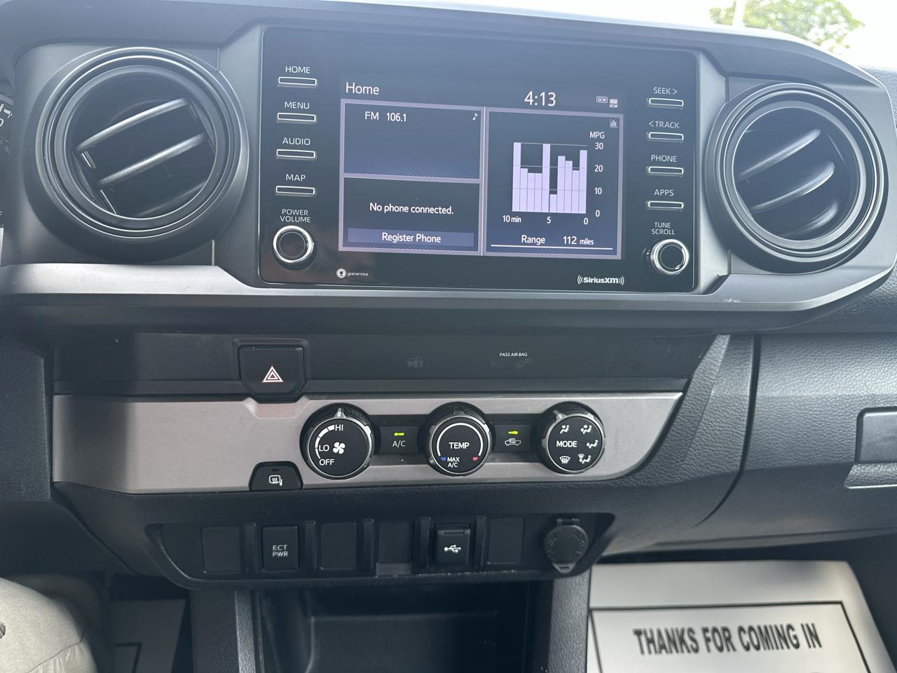 Toyota Tacoma 2WD SR5 Access Cab 6' Bed I4 AT (Natl) 2023