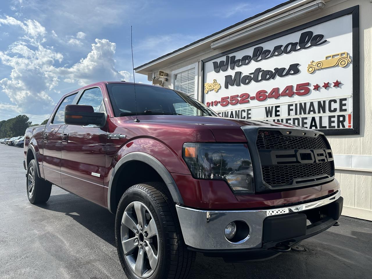 Ford F-150 4WD SuperCrew 145" King Ranch 2013