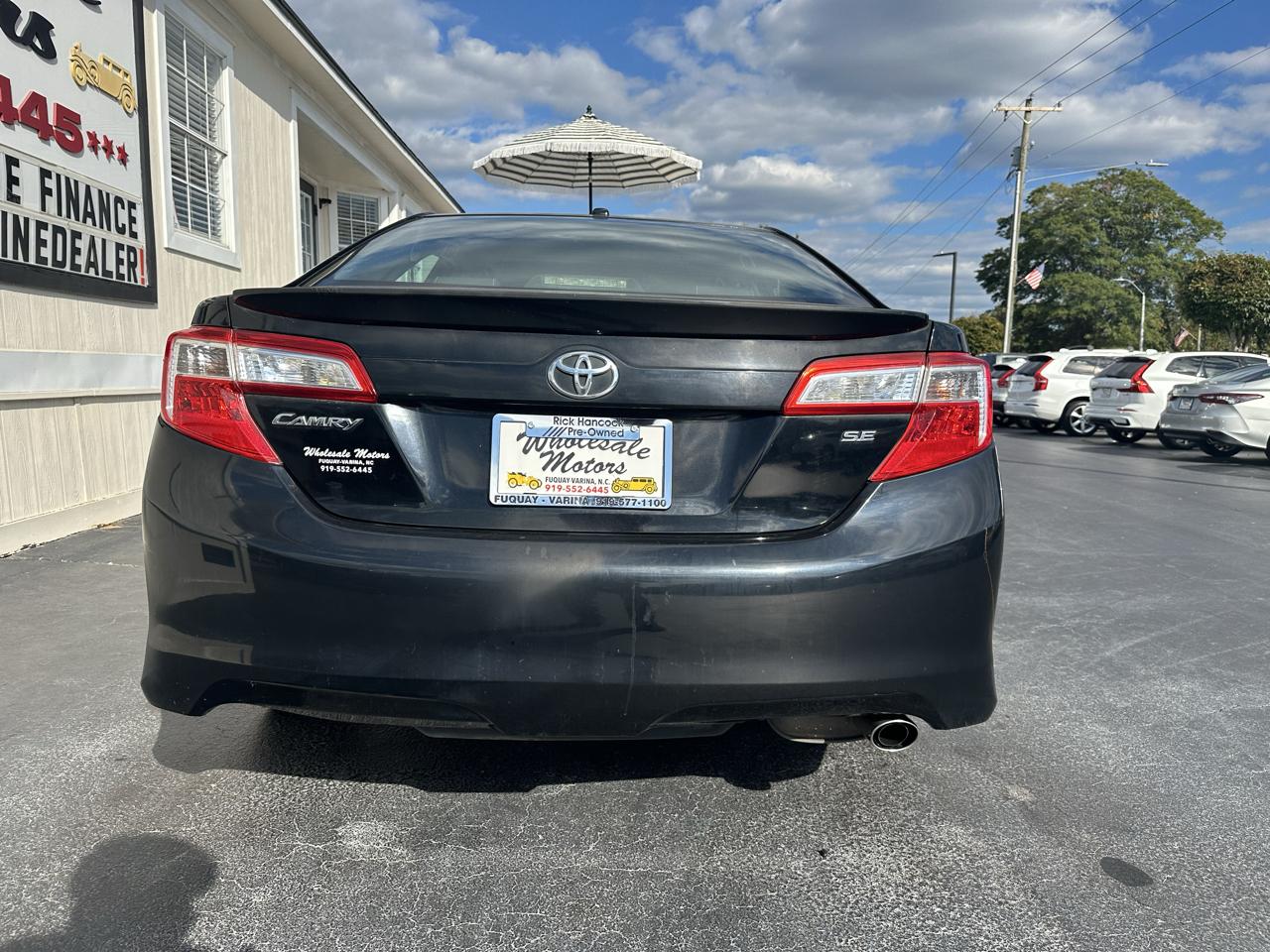 Toyota Camry 4dr Sdn I4 Auto SE Sport Limited Edition (Natl) 2012