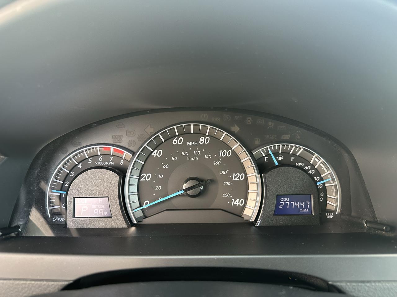 Toyota Camry 4dr Sdn I4 Auto SE Sport Limited Edition (Natl) 2012