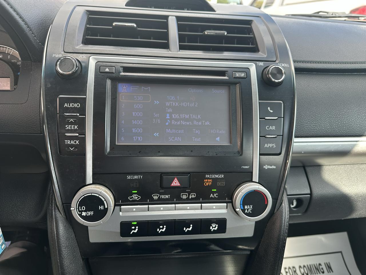Toyota Camry 4dr Sdn I4 Auto SE Sport Limited Edition (Natl) 2012